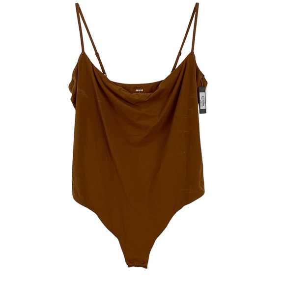 SKIMS Tops - NWT Skims Fits Everybody Copper Bodysuit Tank Top XL